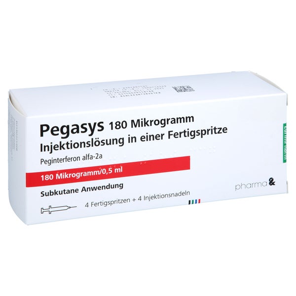 PEGASYS 180 µg Injektionslösung i.e.Fertigspr. 4 St
