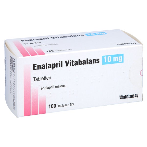 Enalapril Vitabalans 10 mg Tabletten 100 St