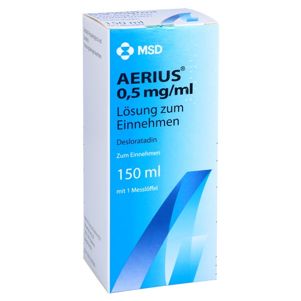 Aerius 0,5 Mg/ml Lösung zum Einnehmen 150 ml