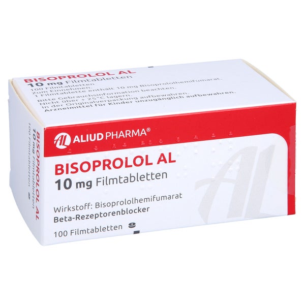Bisoprolol AL 10 mg Filmtabletten 100 St