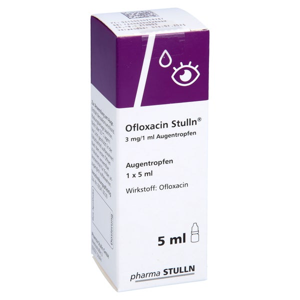 Ofloxacin Stulln 3 mg/1 ml Augentropfen 5 ml