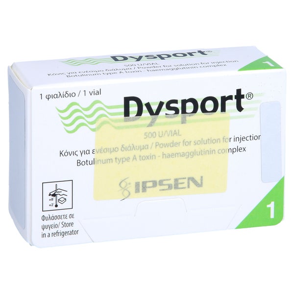 DYSPORT 500 Einheiten Pulver z.Herst.e.Inj.-Lsg. 1 St