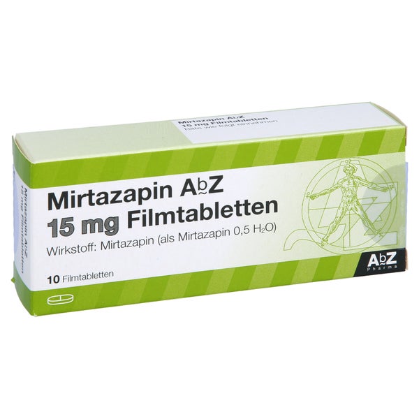 Mirtazapin AbZ 15 mg Filmtabletten 10 St