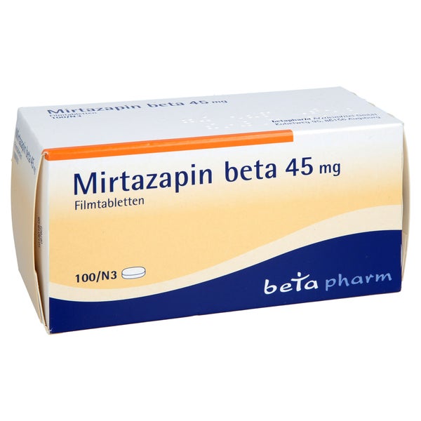Mirtazapin beta 45 mg Filmtabletten 100 St