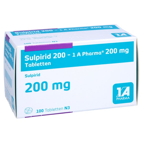 Sulpirid 200-1a Pharma Tabletten 100 St