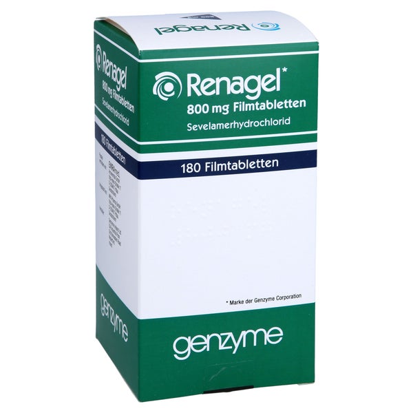 Renagel 800 mg Filmtabletten 180 St