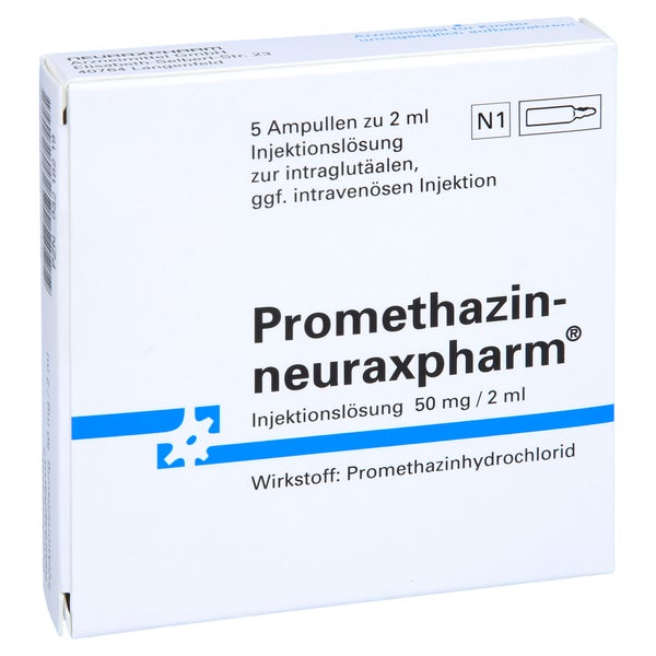 PROMETHAZIN-neuraxpharm Injektionslösung 5X2 ml