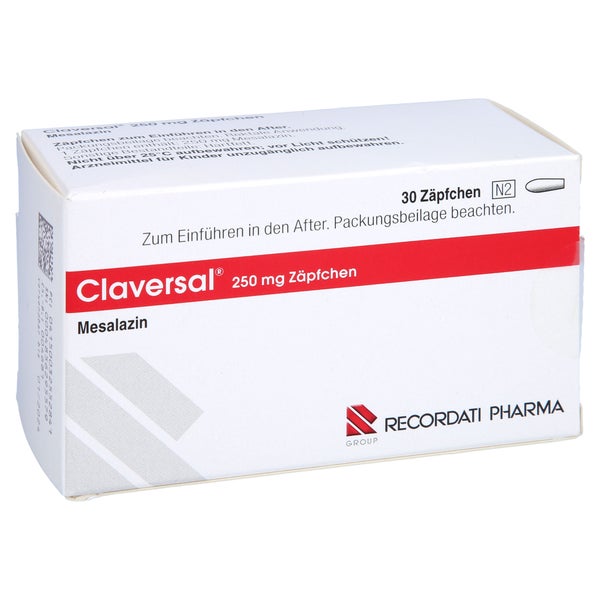 Claversal 250 mg Zäpfchen 30 St