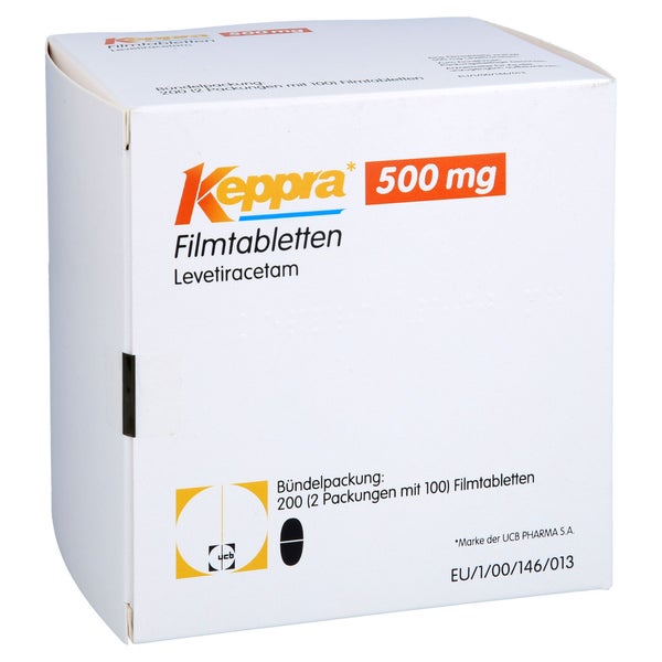Keppra 500 mg Filmtabletten 200 St