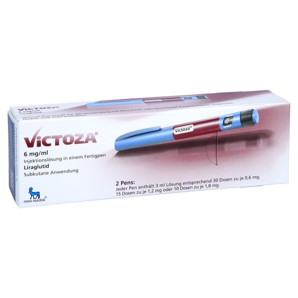 VICTOZA 6 mg/ml Injektionslsg.i.e.Fertigpen 2X3 ml