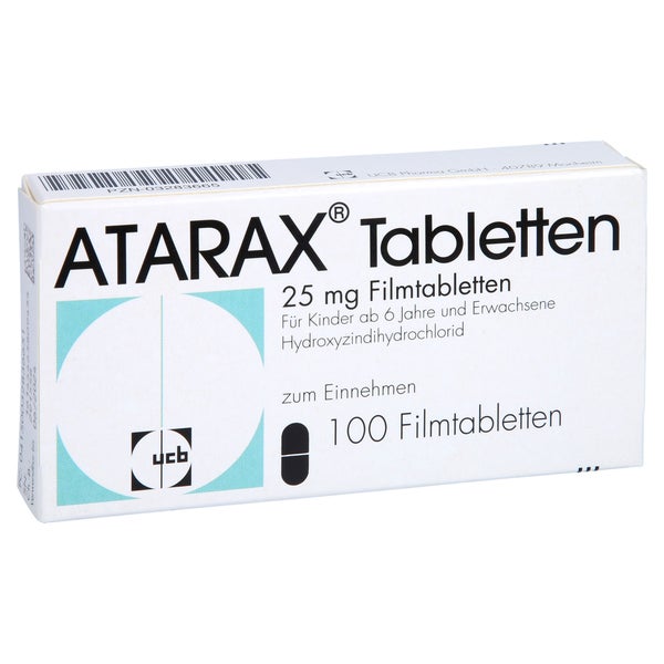 Atarax 25 mg Filmtabletten 100 St