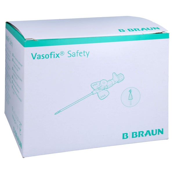 Vasofix Safety Kanüle 20 G 1,1x33 mm ros 50 St