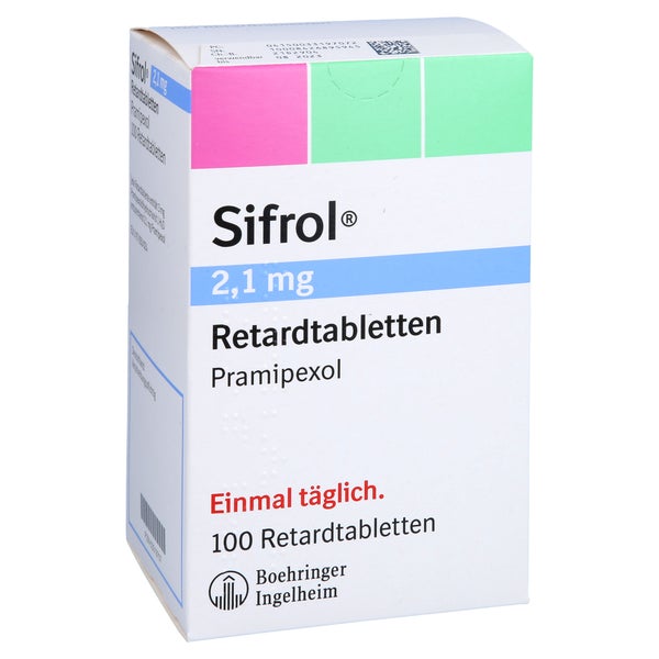 Sifrol 2,1 mg Retardtabletten 100 St