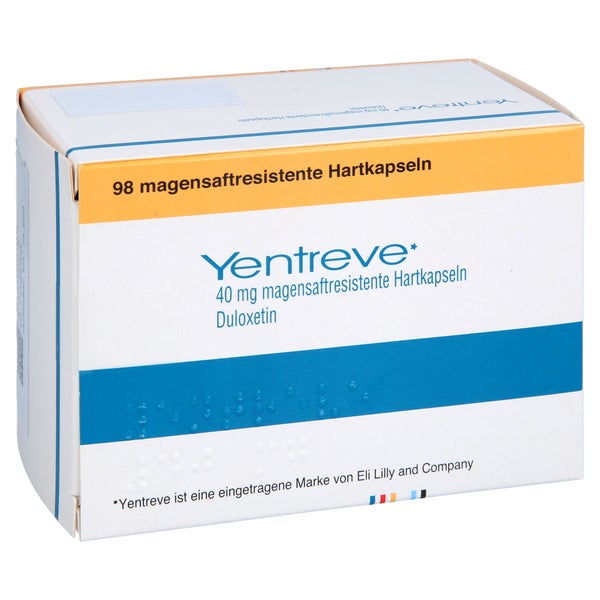 YENTREVE 40 mg magensaftresistente Hartkapseln 98 St