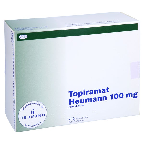 Topiramat Heumann 100 mg Filmtabletten 200 St