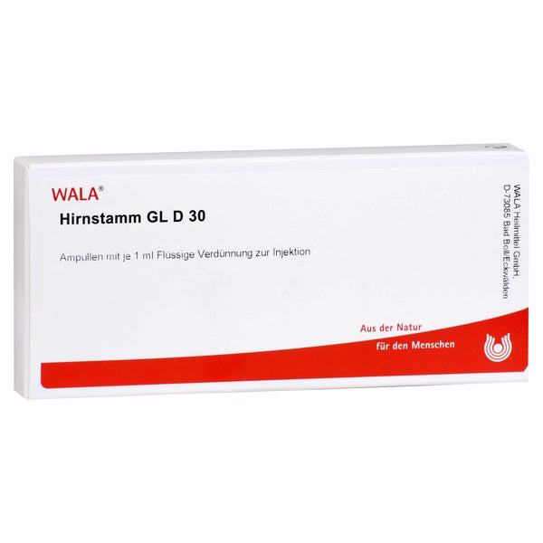 Hirnstamm GL D 30 Ampullen 10X1 ml