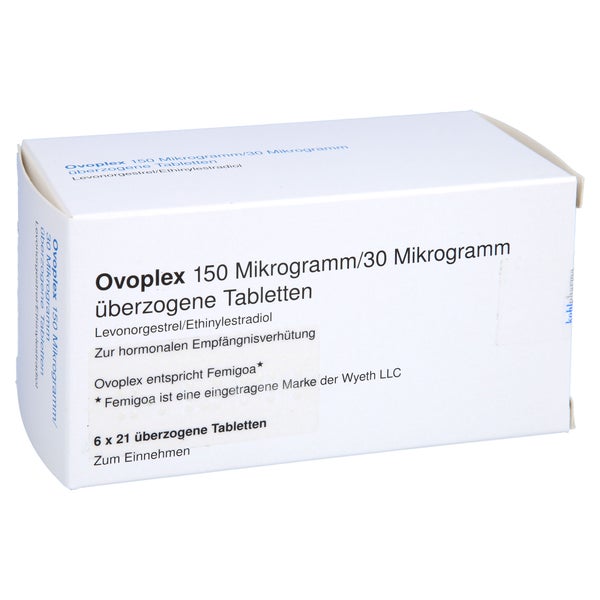 Ovoplex 30/150 Überzogene Tabletten 6X21 St