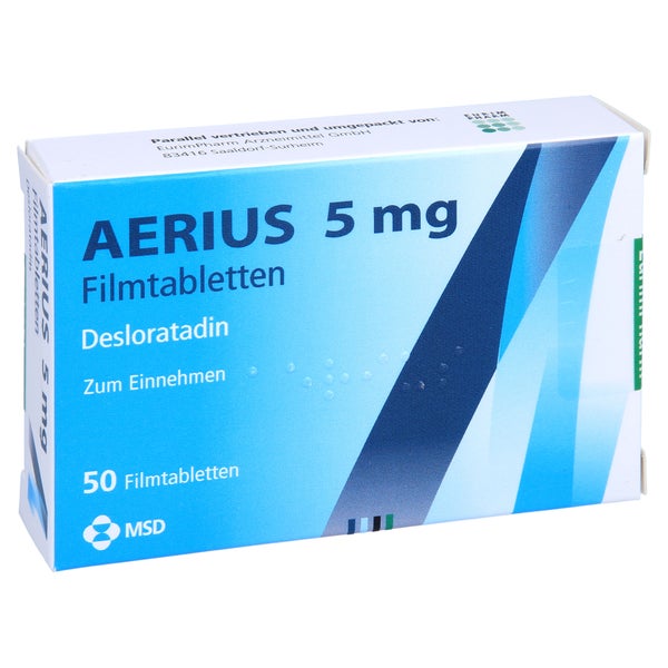 Aerius 5 mg Filmtabletten 50 St