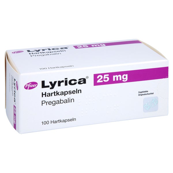Lyrica 25 mg Hartkapseln 100 St