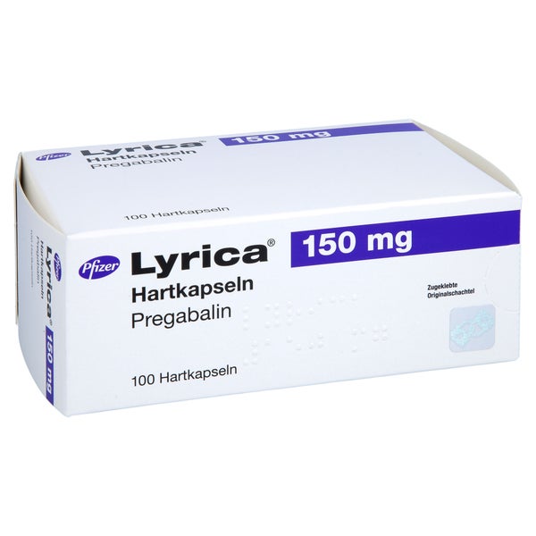 Lyrica 150 mg Hartkapseln 100 St