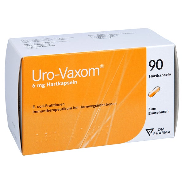 URO Vaxom 6 mg Hartkapseln 90 St