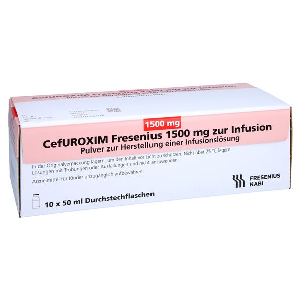 CEFUROXIM Fresenius 1500 mg zur Infusion PIF 10X50 ml