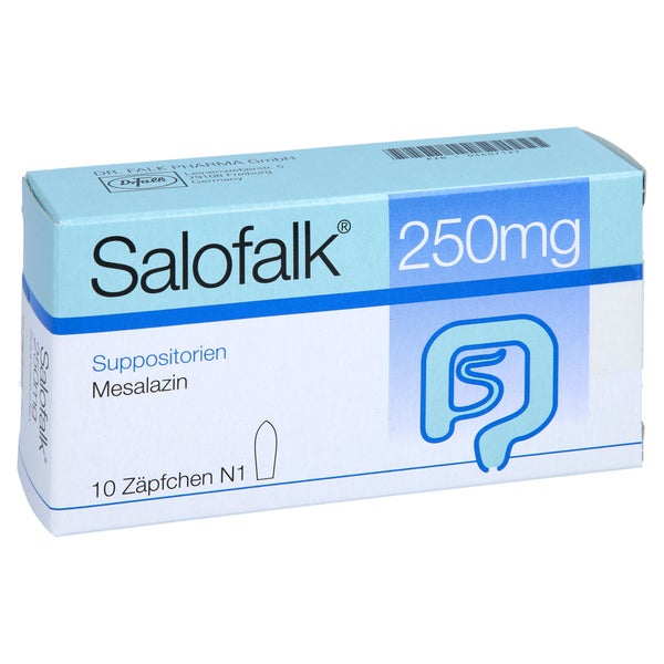 Salofalk 250 mg Suppositorien 10 St