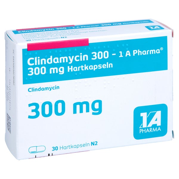 Clindamycin 300-1a Pharma Hartkapseln 30 St