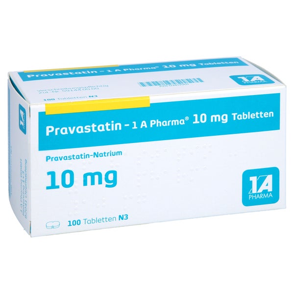 Pravastatin-1a Pharma 10 mg Tabletten 100 St