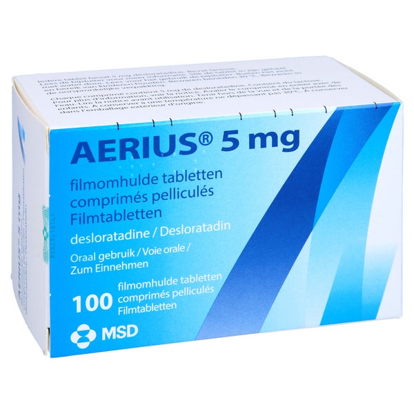 Aerius 5 mg Filmtabletten 100 St