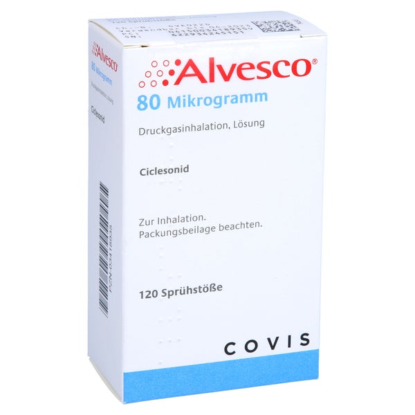 ALVESCO 80 µg 120 Hub Druckgasinhalation 1 St