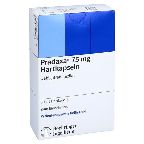 Pradaxa 75 mg Hartkapseln 30 St