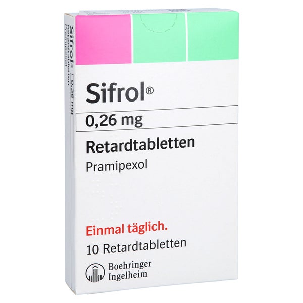 Sifrol 0,26 mg Retardtabletten 10 St