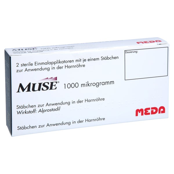 MUSE 1000 µg Stäbchen 2X1 St