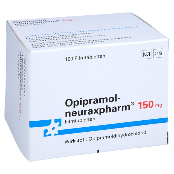 OPIPRAMOL-neuraxpharm 150 mg Filmtabletten 100 St