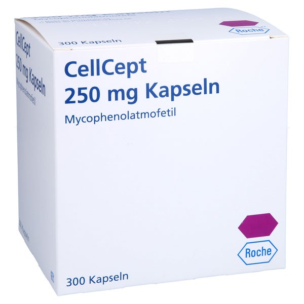 Cellcept 250 mg Hartkapseln 300 St