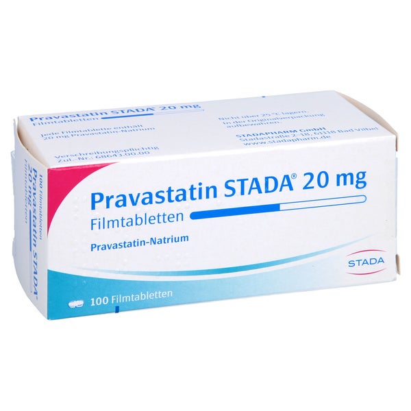 Pravastatin Stada 20 mg Filmtabletten 100 St