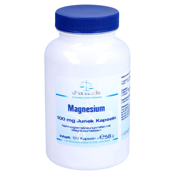 Magnesium 100 mg Junek Kapseln 120 St