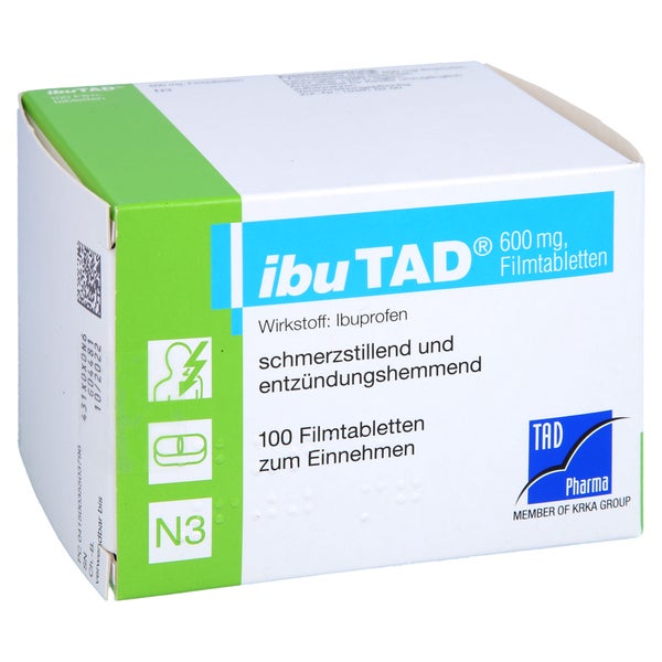 Ibutad 600 mg Filmtabletten 100 St