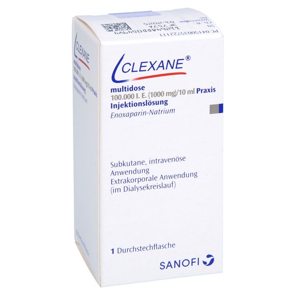 CLEXANE multidose 100.000 I.E. 1g/10ml Praxis ILO 10 ml