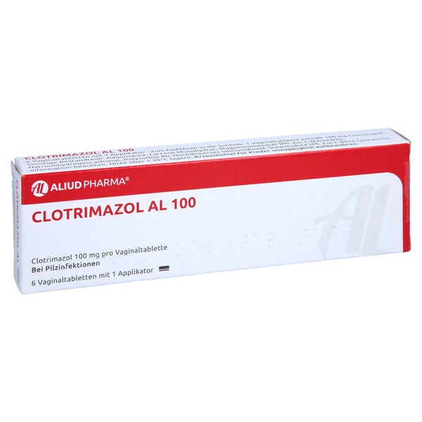 Clotrimazol AL 100 Vaginaltabletten 6 St
