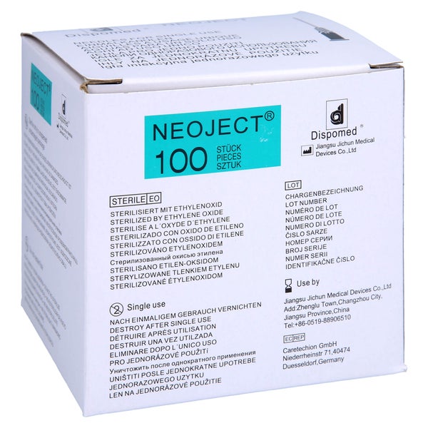 Kanülen Einmal Neoject Gr.18 0,45x23 mm 100 St