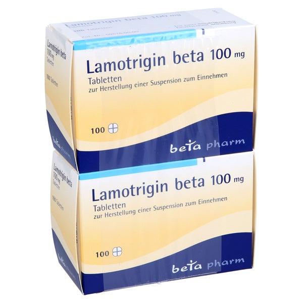 LAMOTRIGIN beta 100 mg Tabl.z.Herst.e.Susp.z.Einn. 200 St