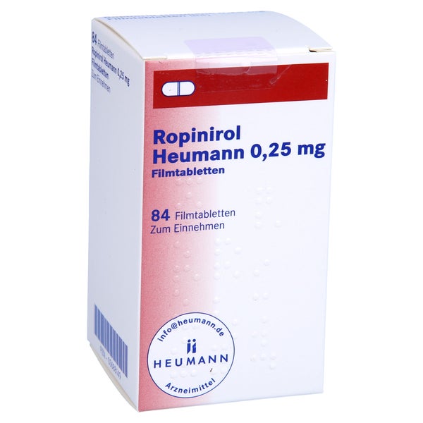 Ropinirol Heumann 0,25 mg Filmtabletten 84 St