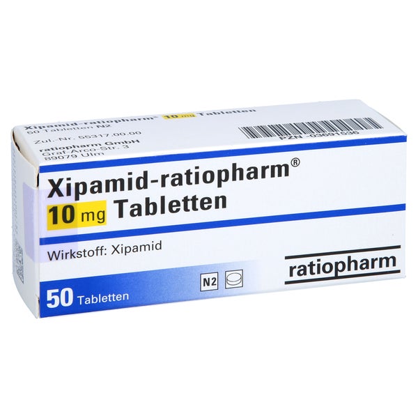 Xipamid-ratiopharm 10 mg Tabletten 50 St
