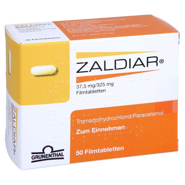 Zaldiar 37,5 Mg/325 mg Filmtabletten 50 St
