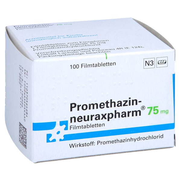 PROMETHAZIN-neuraxpharm 75 mg Filmtabletten 100 St