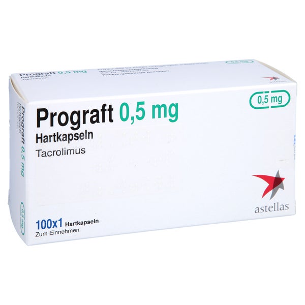Prograf 0,5 mg Hartkapseln 100 St