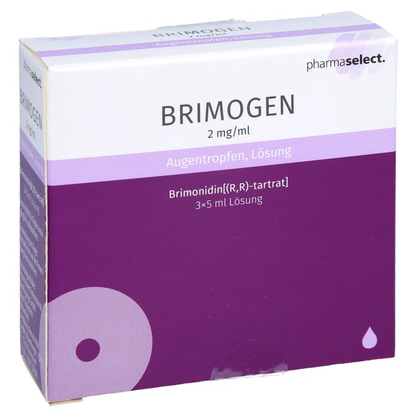 Brimogen 2 Mg/ml Augentropfen 3X5 ml