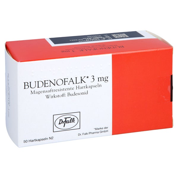 BUDENOFALK 3 mg magensaftresistente Hartkapseln 50 St